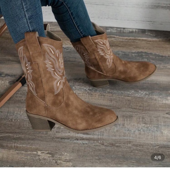 Cowgirl boots size 8 Canada Eur 39 - Picture 3 of 5